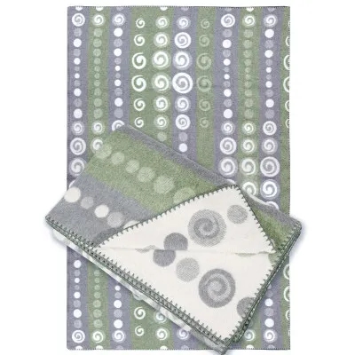 Blanket cotton dis.38 gray-green TM Yaroslav